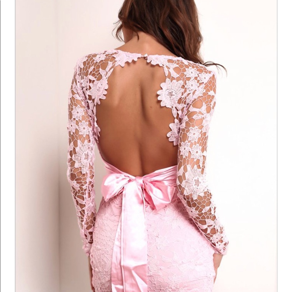 A brand new NEVER WORN PINK DRESS FROM Antidote